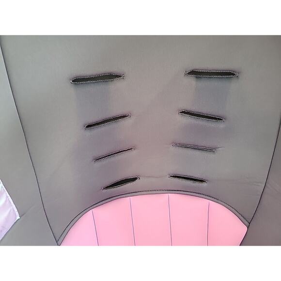 Evenflo Tribute Seat Cover Fabric Cushion Padding Replacement Padding Pink/Gray - Picture 4 of 10